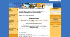 Desktop Screenshot of cuba-erlebnisreisen.de